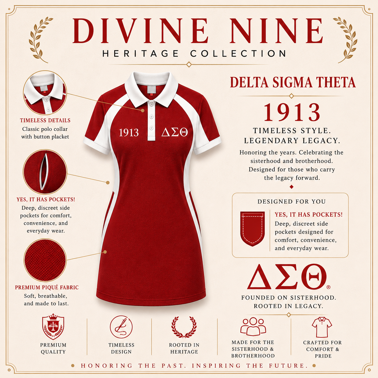 Delta Sigma Theta Dress