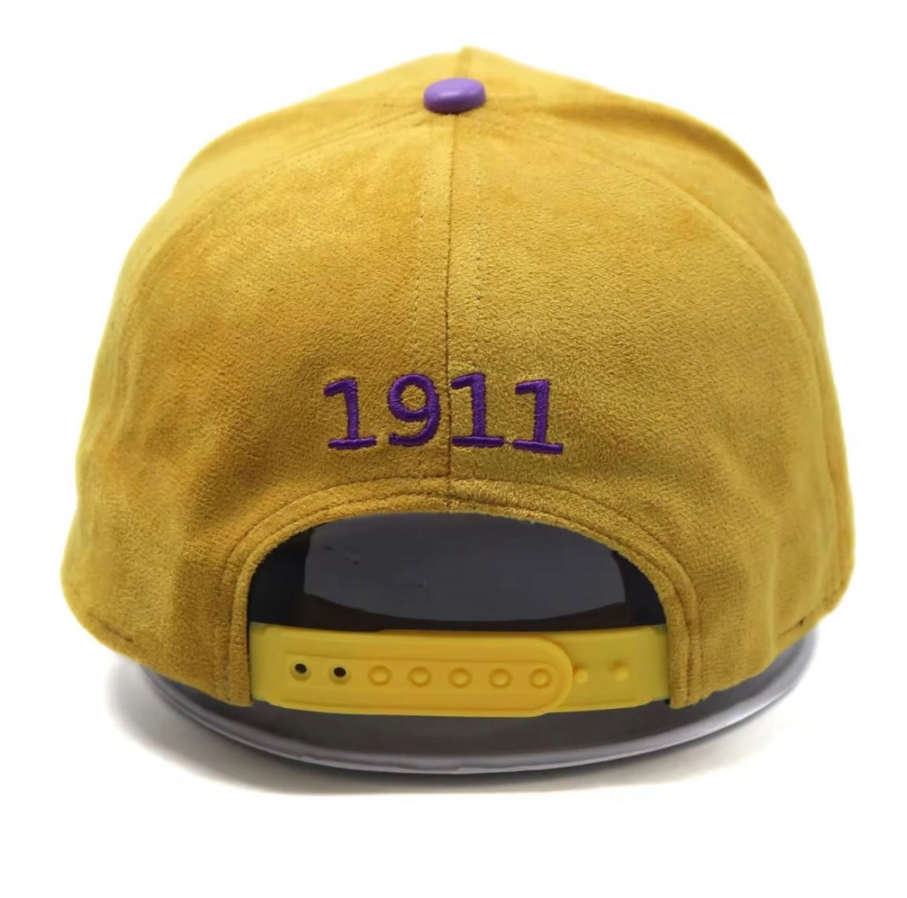 Suede gold hat