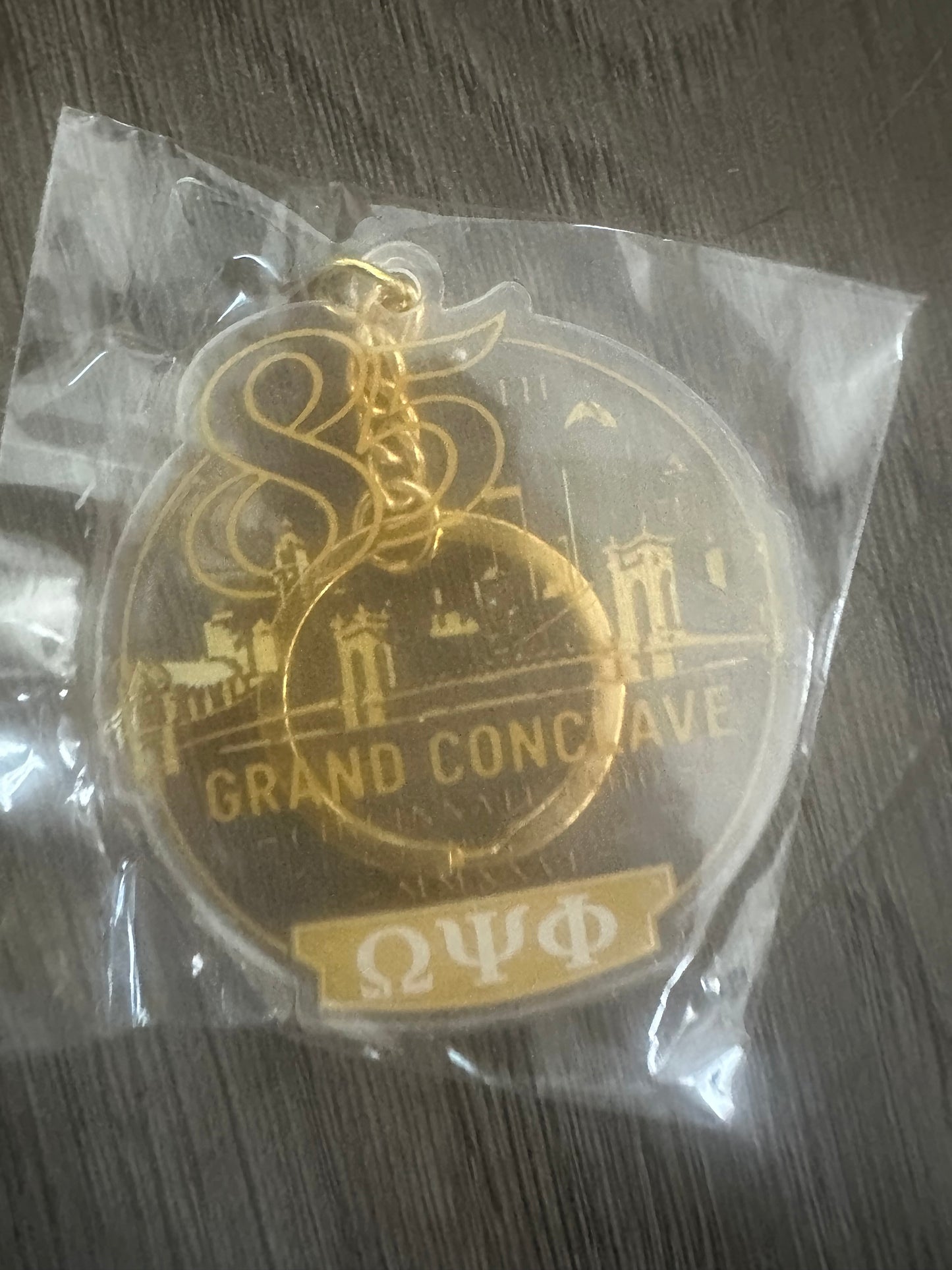 Gold key chains