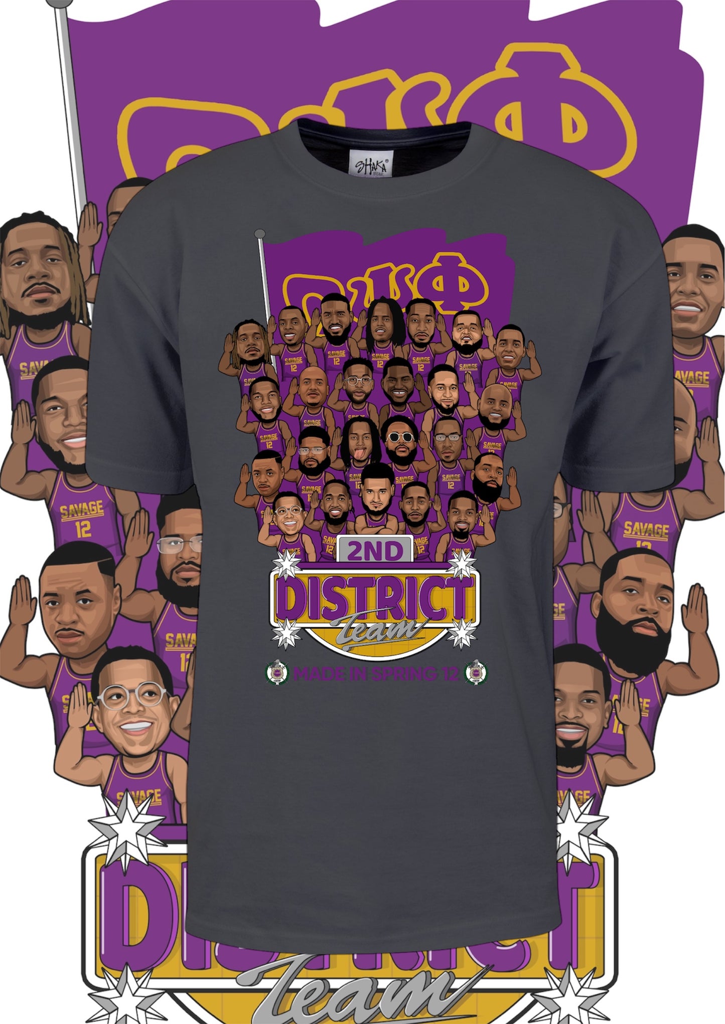 Spring 12 -All stars -PURPLE