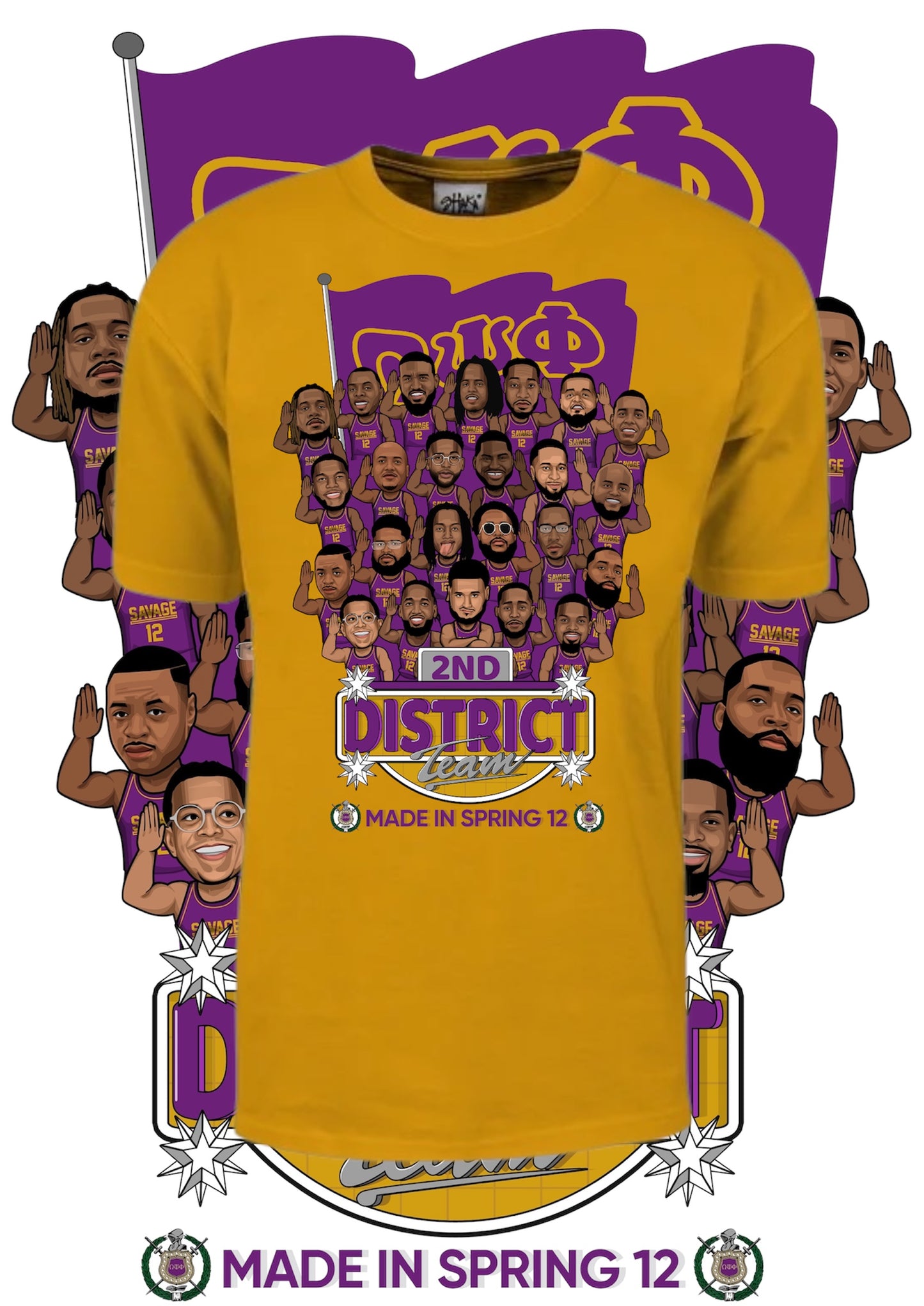 Spring 12 -All stars -PURPLE