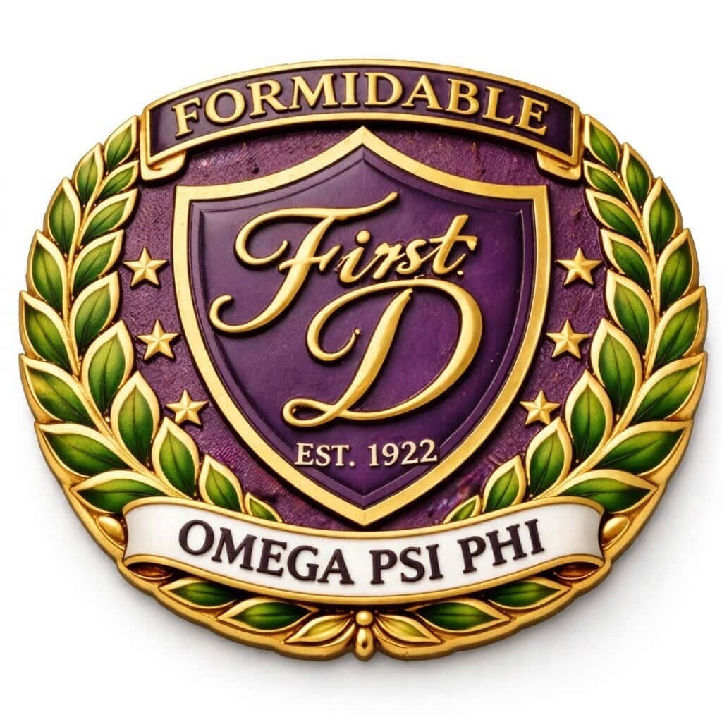 1st D Lapel Pin (PRE ORDER) (Shipping in 3 week)