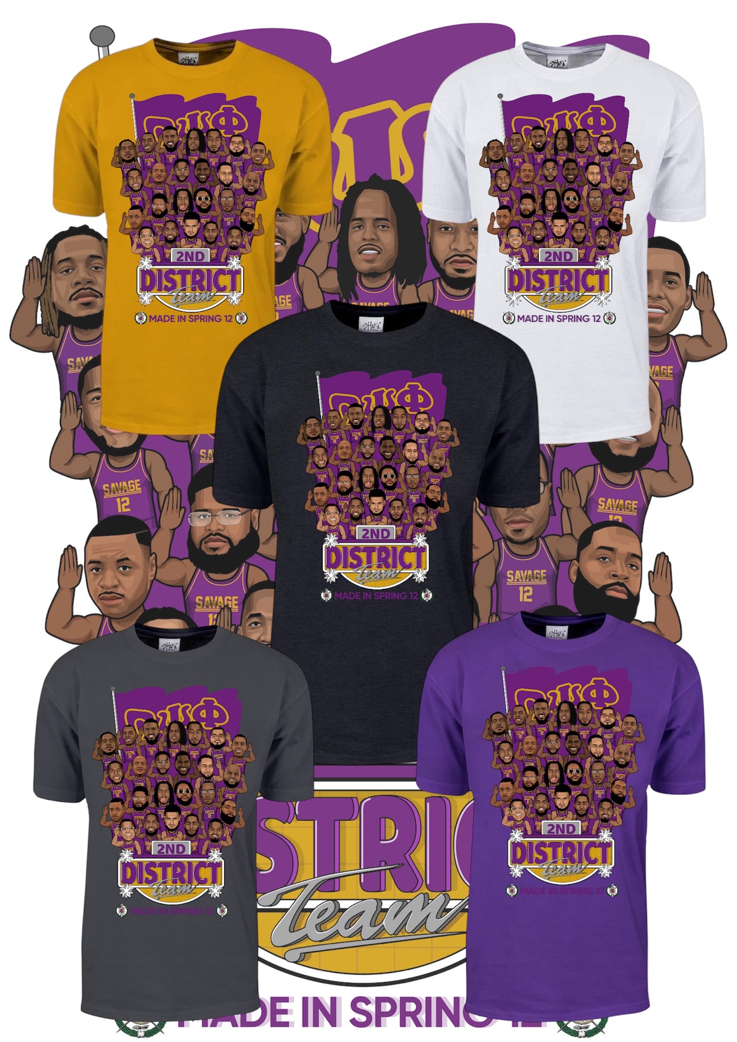 Spring 12 -All stars -PURPLE