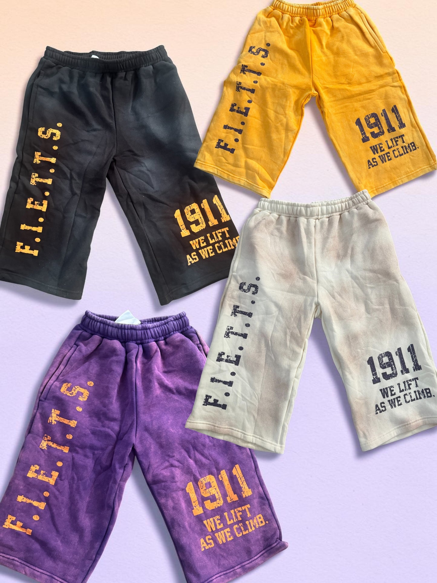 Omega Psi Phi F.I.E.T.T.S. Vintage Shorts( Pre Order)