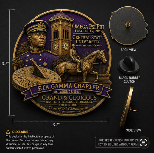 Eta gamma pins