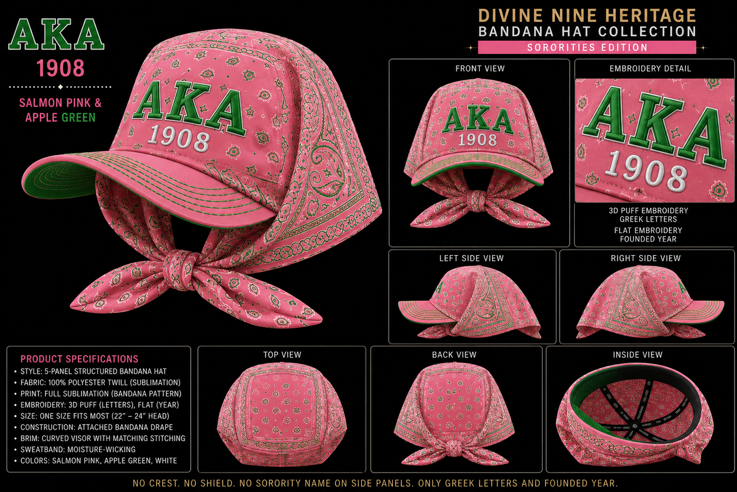 AKA -￼Bandanna Hat Collection