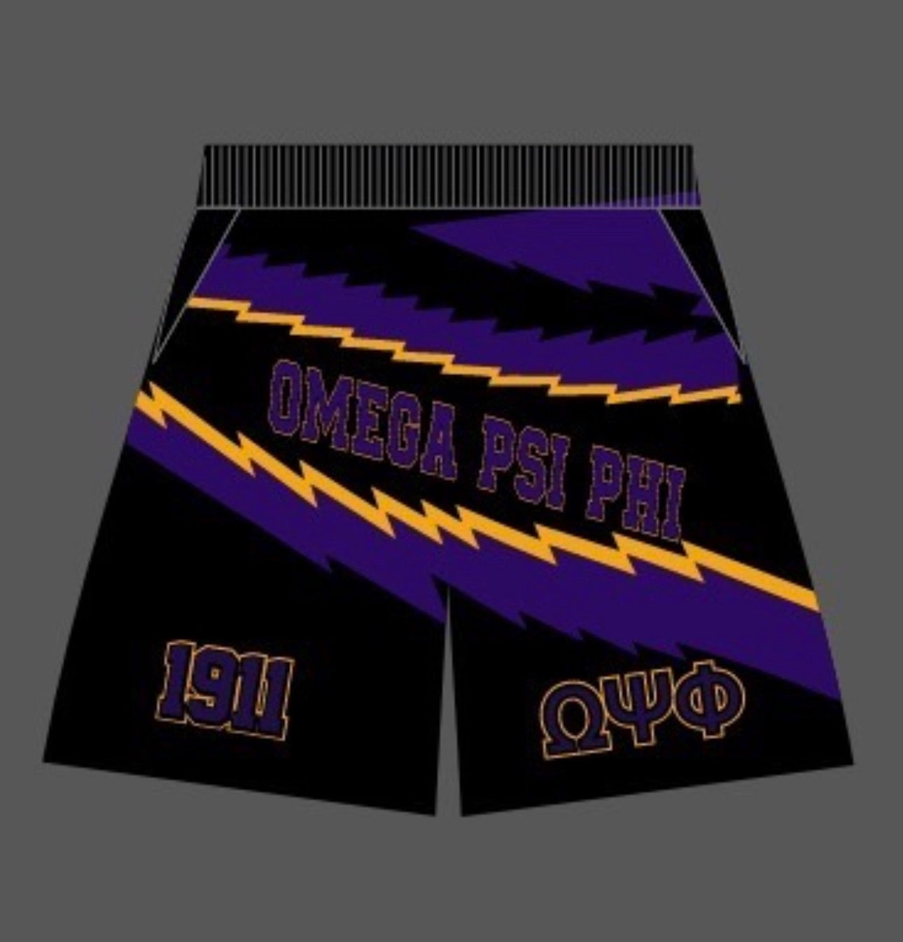 Black que shorts
