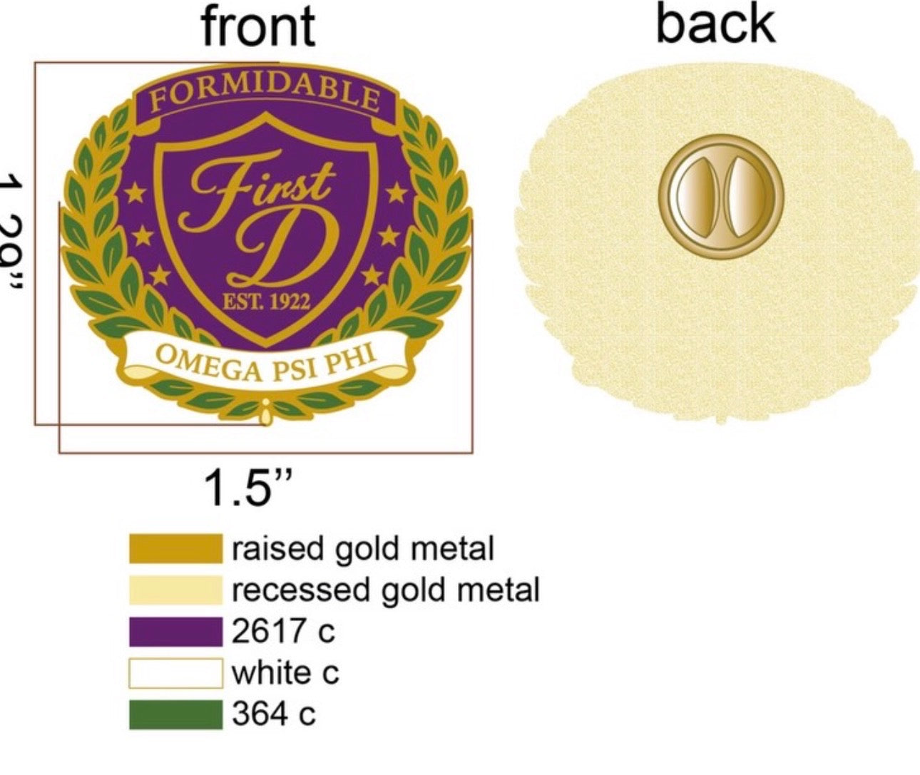 1st D pins